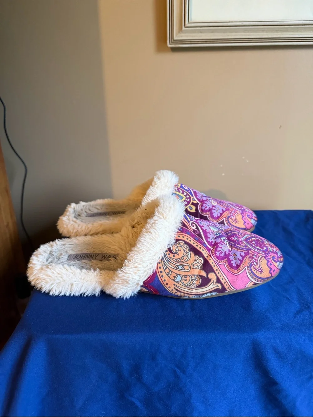Johnny Was Slip-On Slippers